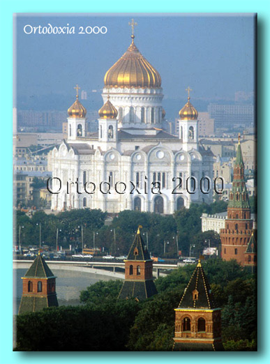 Igreja Ortodoxa de Cristo Salvador em Moscou