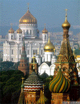 Igreja Ortodoxa Russa de Cristo Salvador em Moscou