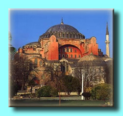 Igreja de Santa Sofia(Hagia Sophia) em Istambul(Constantinopla) Turquia